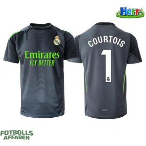 Real Madrid Thibaut Courtois #1 Målvakt Tredje Tröja 2025-26 Kortärmad
